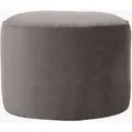 icon Sitzpouf, Grau, Kunststoff, 55x35x55 cm, Hergestellt in Deutschland, Wohnzimmer, Hocker, Poufs