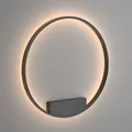 Maytoni Rim LED Wandleuchte, Wandlampe 51W Schwarz 85Ra Warmweiss