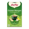 YOGI TEA, Grüner Morgen, Bio Jasmin-Tee 17X1,8 g
