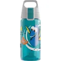 SIGG VIVA ONE Dory Kinder Trinkflasche (0.5 L), schadstofffreie Kinderflasche mit auslaufsicherem Deckel, einhändig bedienbare Trinkflasche für Kinder