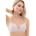 Mey Bügel-BH SERIE AMOROUS hauchfeine Dessous-Schalen verleihen eine natürliche, runde Form braun 80
