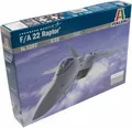 Italeri 1207S - F-22 Raptor, Grau, Hellblau