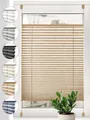 Sonello Plissee crush Klemmfix ohne Bohren, blickdicht, Klemmfix, verspannt, 30cm x 100cm Cappucino Faltrollo, Easyfix, Blickdicht, Lichtschutz Sonnenschutzrollo verspannt, Jalousie Rollo für Fenster & Tür, einfache Montage, in verschiedenen Farben und Größen