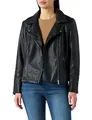 ONLY Carmakoma NOS Damen Caremmy Faux Leather Biker Noos Jacke, Schwarz, 42 EU