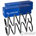 2x SACHS FAHRWERKSFEDER VORDERACHSE passend für FORD FOCUS II (DA_, HCP, DP)