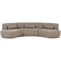 Livetastic Bigsofa Batavier, Hellbraun, Textil, 6-Sitzer, 320x74x174 cm, Made in EU, Rücken echt, Wohnzimmer, Sofas & Couches, Sofas, Bigsofas