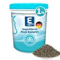 Eggersmann Mein Pferdefutter E-Vet respirOforte 1 kg - Ergänzungsfuttermittel für Pferde mit Atemwegsproblemen - Unterstützung der Bronchien & Atemwege - Pferdefutter mit schleimlösenden Kräutern