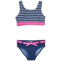 Playshoes Bügel-Bikini UV-Schutz Bikini Ringel blau 158/164