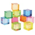 EDUPLAY 120771 Acryl Steine 10er Set (Farbe zufällig, 1 Stück)