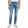 Marc O'Polo 5-Pocket-Jeans in lässiger Cross-Hatch-Denim Struktur blau 33