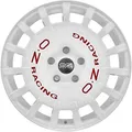 OZ RALLY RACING race white + red lettering 8.0Jx18 5x114.3 ET45 3000106499