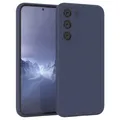 Für Samsung Galaxy S23 Plus Handyhülle Silikon Case Hülle Schutz Cover Nachtblau