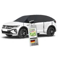 Abdeckplane Auto All Weather, Autoplane Halbgarage Größe 8 SUV schwarz
