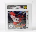 Nintendo 2DS 3DS,Pokémon Y PAL,USK0,VGA Gold 90 NM+/MT