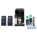 DELONGHI Dinamica ECAM353.75B Kaffeevollautomat inkl. Kaffeebohnen & Pflege-Set ECAM353.75B