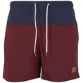 URBAN CLASSICS Badeshorts Urban Classics Herren Block Swim Shorts blau M