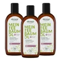 alkmene Mein Teebaumöl Kopfhaut Tonikum 3x 250 ml Juckreiz Linderung 100% bestätigt - naturreines Teebaumöl, vegan & klimaneutral - beruhigendes Haarwasser bei trockener & juckender Kopfhaut