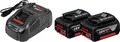 Bosch Professional 1600A00B8J GBA + GAL 1880 CV Werkzeug-Akku und Ladegerät 18V 5Ah Li-Ion