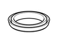 Geberit Profildichtung zu Bassin 241.859.00.1 241868001