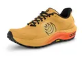 Topo Athletic MTN Racer 4 Herren-Trailrunning-Schuhe, leicht, bequem, 5 mm, Sportschuh für Trail, Mango/Schwarz, 42.5 EU