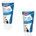 TRIXIE Paw-Care | Doppelpack | 2 x 50 ml | Pfotenpflege Creme mit Bienenwachs für Hunde und Katzen | Bei rissigen und gereizten Pfoten | Kann dabei helfen, die Pfoten zu pflegen