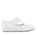 SAFETY JOGGER Arbeitsschuhe Damen Oxypas 41 EU Weiss - Camille - Leichter, Bequemer Sicherheitsschuh mit Klettverschluss, ideal für Pflege, Küche oder Innenbereich, rutschfest