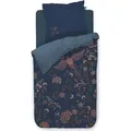 Pip Studio Bettwäsche-Garnitur Buenas Noches Farbe Dark Blue Größe 155x220+80x80 - Dunkelblau