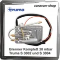 Truma Brenner komplett S-Heizung  3004 3002, 30 mbar Caravan Wohnmobil Gas