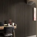 HOME DELUXE Wandpaneel Akustikpaneel / Lamellenwand SONIC, BxL: 40,00x80,00 cm, 0,32 qm, (Schalldämpfend, 6-tlg., Individuell kürzbar und zuschneidbar) Holzwand, Akustik Wand Paneele, Akustik Paneel