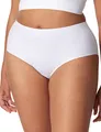 Schiesser Damen Maxislip Invisible Soft Taillen-Shapewear, Weiss_166916, 42 EU