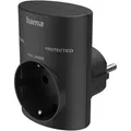 Hama Steckdosenadapter 00223322, 1-fach, mit Überspannungsschutz