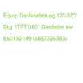 Equip Tischhalterung 13"-32"/ 1TFT 9kg 360° Gasfeder sw lite Retail 650132 (4015