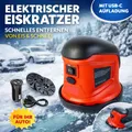 Elektrischer Eiskratzer mit 12V Adapter & 3 Ersatzscheiben