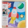 Fisher-Price Weltraum Holz-Puzzle (42 Teile) (HXY42)