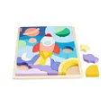 Fisher Price. Weltraum-Puzzle aus Holz