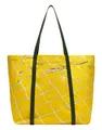 LIEBESKIND BERLIN Aurora Pool Print Shopper Shopper Tasche Lemon senfgelb weiß