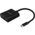 Aisens CONVERSOR USB-C A HDMI 4K30HZ USB-C M-HDMI H NEGRO 15CM (15 cm) (A109-0684)