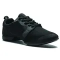 Rumpf Mojo Dancesneaker Tanzsneaker Tanzschuhe Hip Lindy Hop Gymnastik Trainings Hallen Aerobic Schuhe , schwarz, GB 4, EU 36.5, EU 37