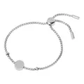 Ernstes Design Armreif evia Edelstahl A554 poliert graviert gekratzt Armband Neu