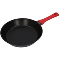 Mondex Bratpfanne, Schwarz, Rot, Metall, Kochen, Pfannen