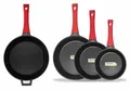 ZWIEGER OBSIDIAN PFANNENSET 20, 24, 28 CM 4-TEILIG MIT TIEFE PFANNE PFANNEN TOP