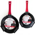 ZWIEGER OBSIDIAN 2 x PFANNENSET 24, 28 CM 2-TEILIG ALUMINIUM PFANNEN, PFANNE NEU