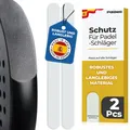 Padel Schläger Schutz im 2erPack  Grober & Leichter Padel Racket Rahmenschutz...