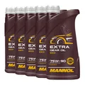 4 (1x4) Liter MANNOL SAE 75W-90 Extra Getriebeöl API GL 4/GL 5 LS