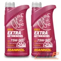 2x 1 L LITER MANNOL EXTRA GETRIEBEÖL 75W-90 API GL-5 LS SCHALTGETRIEBE-ÖL