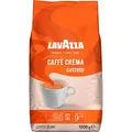 LAVAZZA Caffè Crema Gustoso Kaffeebohnen, Arabica- und Robustabohnen kräftig, 1 kg