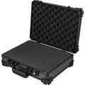 HMF 15502-02 Transportkoffer Rasterschaumstoff Universalkoffer 39 x 29 x 12 cm Schwarz
