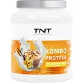 TNT Kombo Protein (1000g) • Protein Pulver mit 3 Eiweiß–Quellen (Whey, Casein, Hühnerei) • Extra cremig wie Milchshake • Mit Laktase • Vanilla–Cookie–Dough