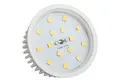 SEBSON LED-Leuchtmittel LED Modul 5W ultra flach ø50x26mm Einbaustrahler warmweiß 3000K 230V, 1 St.