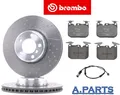 BREMBO XTRA LINE PERFORMANCE BREMSENSATZ WK VORNE Ø370mm BMW 3ER 4ER F30 F32